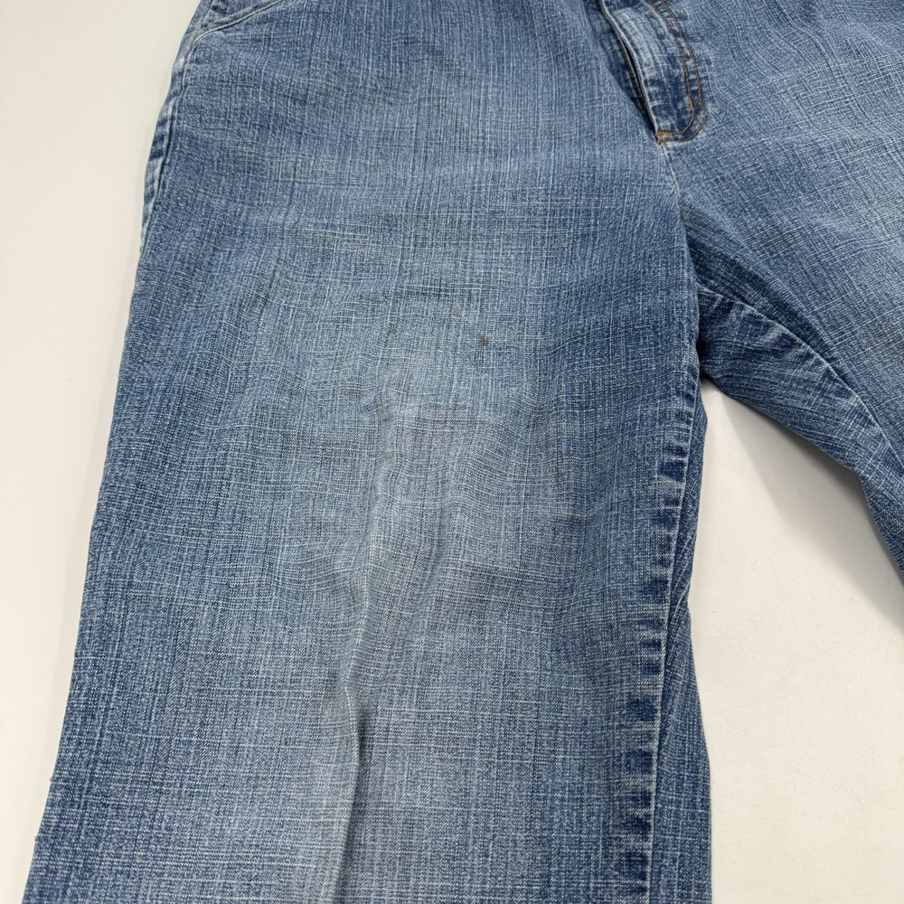 Coldwater Creek Capri Women's size 12 Medium Wash Blue Denim jeans - Picture 11 of 16